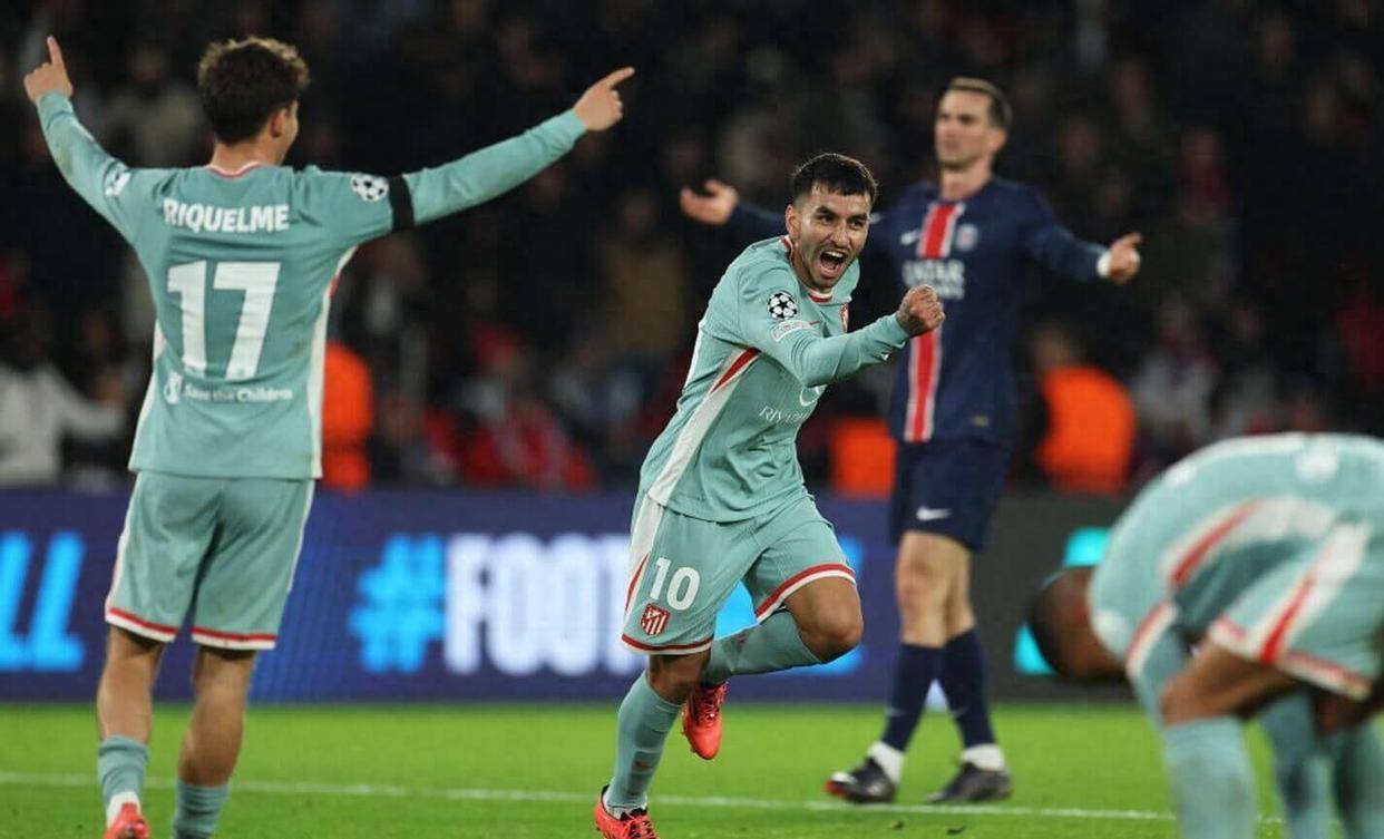 马竞抢分成功，追赶领先球队